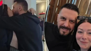 Photo of Miri u jep fund spekulimeve për ndarje, publikon pamje duke u puthur me bashkëshorten