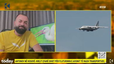 Photo of Flet Mavriqi pasi xhiroi aeroplanin Antonov: Gjigant, nuk ngopesh t’u e pa! (VIDEO)