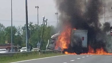 Photo of Tragjedi në autostradën A3 në Kroaci: Kamioni nga Maqedonia e Veriut shkrumbohet, shoferi humb jetën