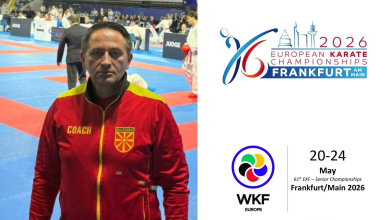Photo of Reprezentacioni i MV në karate udhëton drejt Frankfurtit në Kampionatin Evropian për seniorë