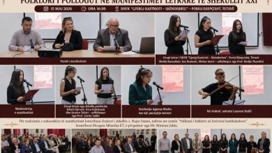 Photo of Folklori i Pollogut bashkoi fjalën, muzikën dhe kujtesën kulturore në një manifestim letrar