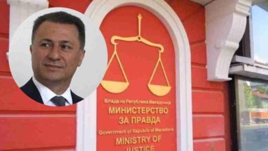 Photo of Ministria e Drejtësisë për ekstradimin e Gruevskit: Veprojmë sipas sipas ligjeve dhe marrëveshjeve ndërkombëtare