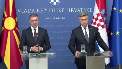 Photo of Kryeministrat e Maqedonisë dhe Kroacisë, Mickoski dhe Plenkoviq, nesër do të zhvillojnë takim në Ohër përcjell Zhurnal.mk .