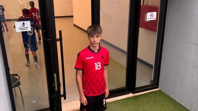 Photo of Rinor Saliji nga Gostivari, shkëlqen me Shqipërinë me U14