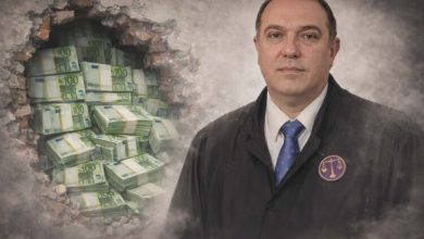 Photo of Gjykatësi Gjoko Ristov mohon fajin për 350 mijë eurot e gjetura në mur