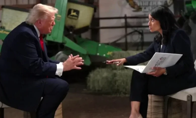 VIDEO  Trump braktis intervistën në NBC News  debat i ashpër gjatë transmetimit  Më ka mbaruar durimi