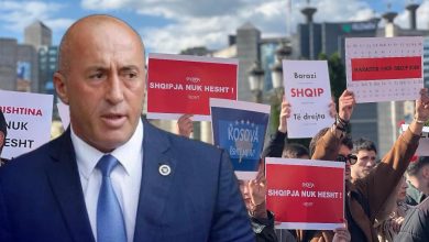 Photo of Haradinaj mbështet protestën e studentëve shqiptarë në Prishtinë