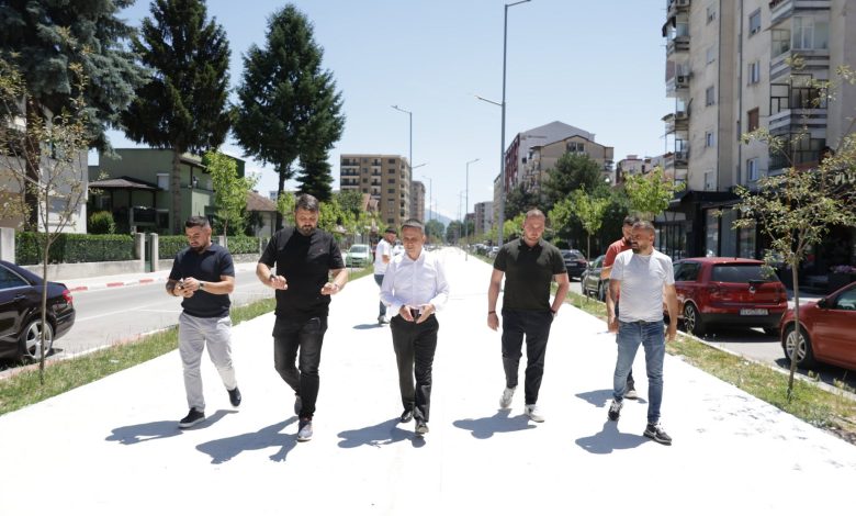 Kasami inspekton punimet në shëtitoren e rrugës  Boris Kidriç   Së shpejti me pamje të re për qytetarët