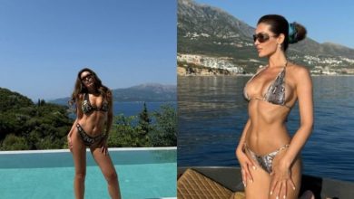 Photo of Nga arkiva e verës së kaluar, Nora Istrefi rrëmben vëmendjen me pozat në bikini