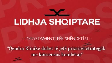 Photo of Qendra Klinike duhet të jetë prioritet strategjik me koncensus kombëtar