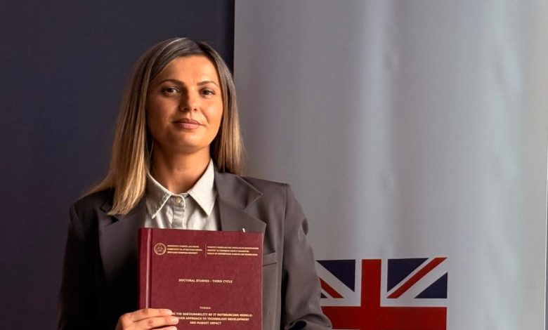 Qytetit të Tetovës i shtohet edhe një Doktore e Shkencave
