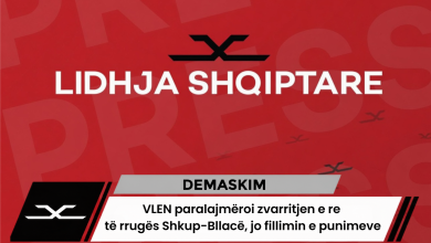 Photo of VLEN paralajmëroi zvarritjen e re të rrugës Shkup-Bllacë, jo fillimin e punimeve