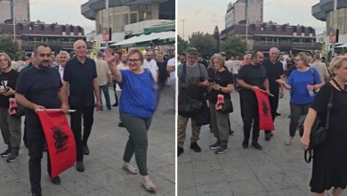 Photo of Lidhja Shqiptare e Selēs nē mbështetje të protestës në Tetovë
