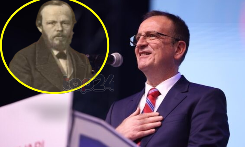 Taravari thumbon  Kujt i dërgon porosi me Shënime nga nëntoka  të Dostojevskit 