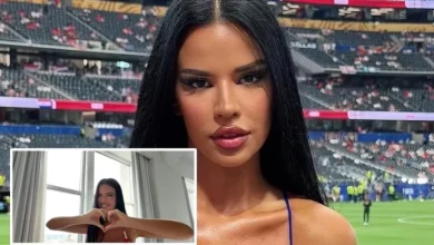 Photo of Tifozja kroate Ivana Knoll surprizon publikun shqiptar, thotë “të dua” në shqip