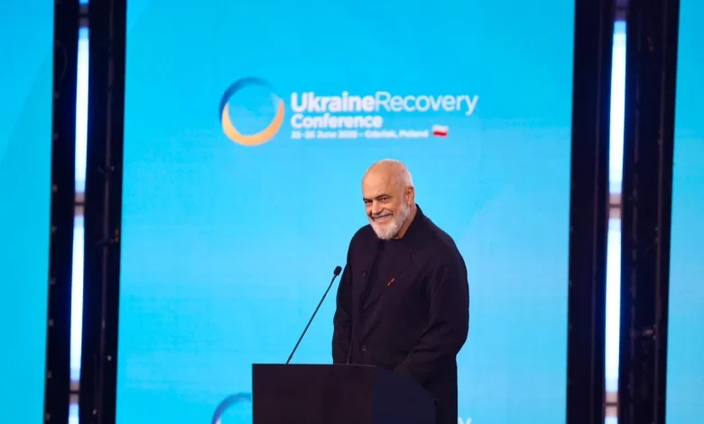  Nëse presim deri sa të bjerë plumbi i fundit  do jetë shumë vonë   Konferenca për Ukrainën  Rama  Kievi po rindërton guximin e Europës