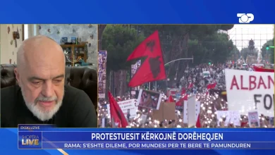 Photo of “Kam një kontratë me shqiptarët që do e respektoj”/ Rama në ‘Shqipëria Live’: Çfarë problemi ka që ndodhin protestat? Ato nuk janë matje force