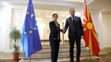 Photo of Eurokomisionerja Marta Kos viziton sot Shkupin, në fokus integrimi evropian dhe reformat