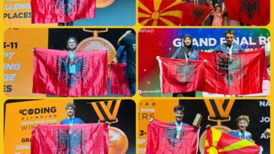 Photo of Medalje të arta për dibranët në Stem Olimpiadën në Romë