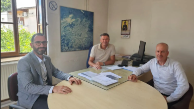 Photo of Zëvendësdrejtori i Agjencisë për Kadastër dhe Patundshmëri, Amet Ziberi vizitoi njësinë rajonale në Prilep