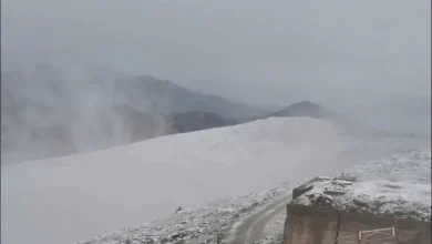 Photo of E rrallë: Në mesin e verës Pelisteri mbushet me borë