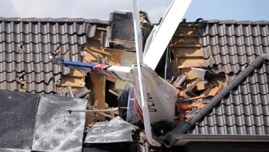 Photo of Aeroplani përplaset mbi shtëpinë e një familjeje në Gjermani, dy persona humbin jetën