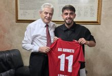 Photo of Ahmeti takon futbollistin Fikret Livareka të KF Shkëndija e Haraçinës