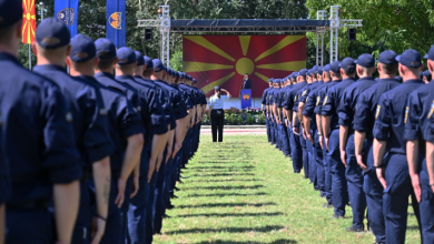 Photo of Policisë së Maqedonisë së Veriut iu bashkuan 496 zyrtarë të rinj policorë