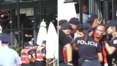 Photo of VIDEO/ ‘Breshëri’ vezësh nga lokali drejt Kuvendit, momenti kur policia ‘mësyn’ në biznes dhe shoqëron disa prej protestuesve