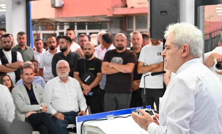 Ali Ahmeti nga Shuto Orizarja  BDI mbetet e fortë