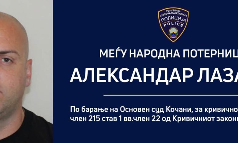 I iku policisë nga dritarja pastaj u arratis nga shteti  MPB shpall kërkim ndërkombëtar