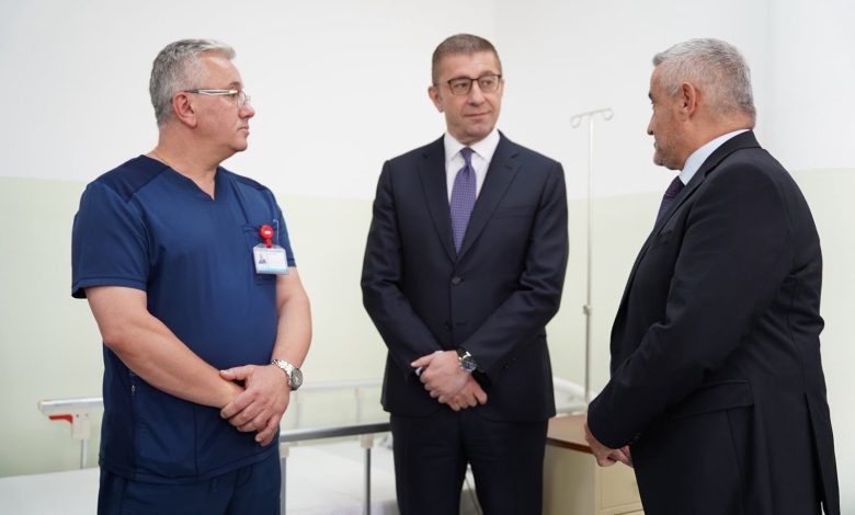 Mickoski  Deri nga fundi i verës pritet zgjedhje e lokacionit për qendrën e re klinike
