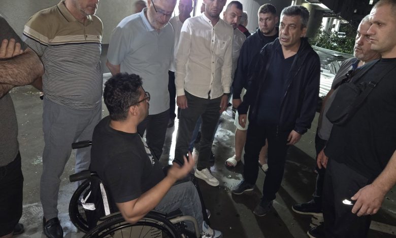 Stuhia në Çair  Mexhiti së bashku me ekipet në teren 
