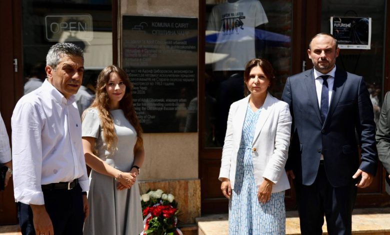 Mexhiti  Çarshia e Vjetër nderon Adolf Ciborowskin