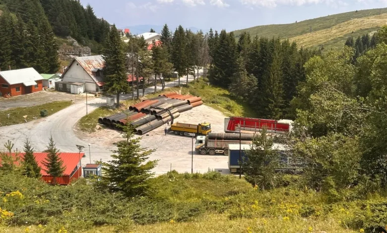 PK Mali Sharr  Po zhvillohet largimi i gypave të hidrocentraleve të vogla në Leshnicë
