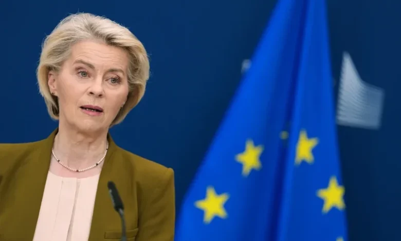 Von der Leyen mbërrin në Kiev  marrëveshja për dronët në qendër të takimit me Zelenskyn