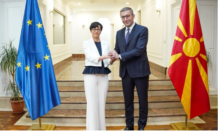 Kos  Maqedonia ka vendin e saj në BE  Mickoski  Jemi pararendës për cilësinë dhe shpejtësinë e realizimit të reformave