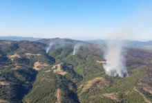 Photo of Në Maqedoninë e Veriut raportohen 12 vatra zjarri, një mbetet aktive