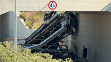 Photo of Aksident i rëndë në Tiranë, betoniera bie nga lartësia, dyshohet për një të vdekur