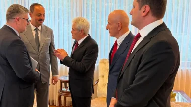 Photo of Ali Ahmeti mori pjesë në ceremoninë përkujtimore të 15 Korrikut në Ambasadën e Turqisë në Shkup