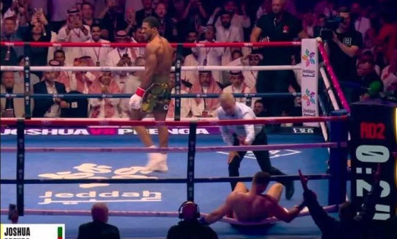 Anthony Joshua e mposht Kristian Prengën me nokaut në raundin e dytë  VIDEO 