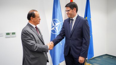 Photo of Ministri Ferati priti në takim kryetarin e Odës Ekonomike të Maqedonisë Veri-Perendimore, Nuhi Aliu