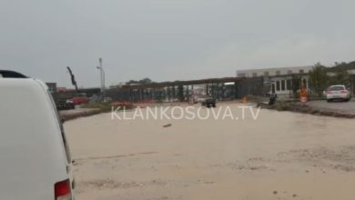 Photo of Reshjet e dendura mbulojnë me ujë rrugën Ferizaj-Shkup