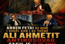 Photo of ARBEN FETAI KE QENË I VOGËL KUR I KE THËNË ALI AHMETIT ANTIKOSOVAR, TASH JE NJË HIQ