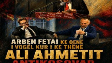 Photo of ARBEN FETAI KE QENË I VOGËL KUR I KE THËNË ALI AHMETIT ANTIKOSOVAR, TASH JE NJË HIQ