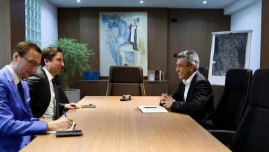 Photo of Mexhiti në takimin përshëndetës me ambasadorin e Mbretërisë së Bashkuar, Lawson: Shpreha mirënjohjen time për bashkëpunimin e shkëlqyer gjatë këtyre viteve