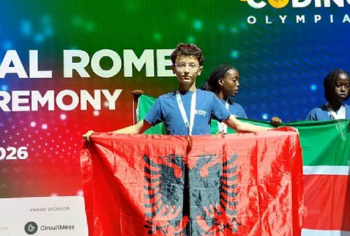 Jon Abdullahi nga Sllatina kurorëzohet me tre medalje në Olimpiadën Botërore të STEM it