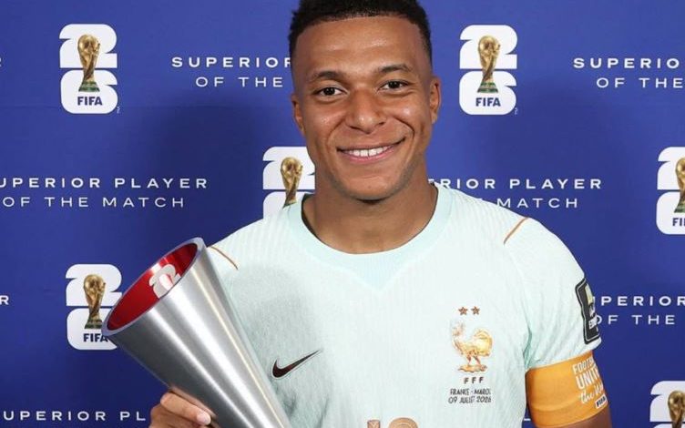  Mbreti  Mbappe  rekord historik dhe çmimi  Lojtari i Ndeshjes 