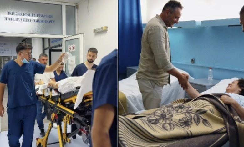 Nga Tirana në Tetovë për intervenim kirurgjikal   Drejtori Dr  Spec  Erzen Elezi dhe ekipi i tij dëshmojnë profesionalizëm në një tjetër ndërhyrje të suksesshme  VIDEO 