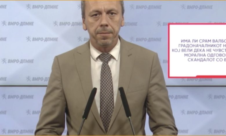 VMRO DPMNE kërkon përgjegjësi dhe dorëheqjen e Valbon Limanit pas ndotjes së ujit në Gostivar